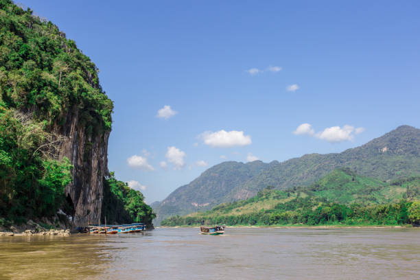 Pak ou caves on Mekong delta, Luang Prabang, Laos