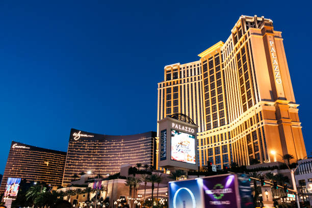 palazzo hotel , las vegas - wynn las vegas encore las vegas building exterior built structure zdjęcia i obrazy z banku zdjęć