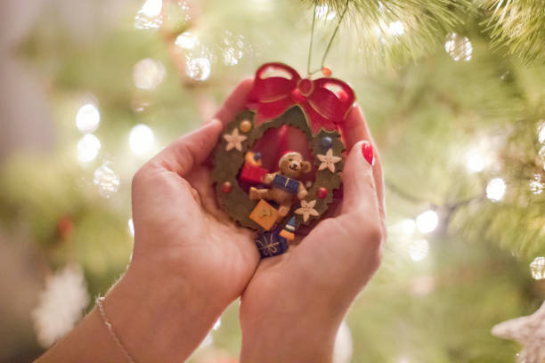 istock Christmas decoration on Christmas tree 1089482682