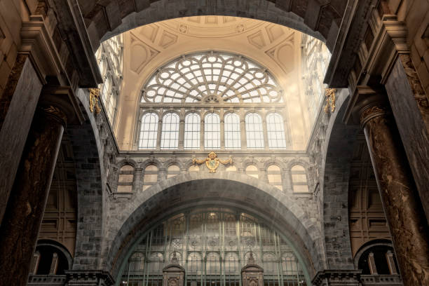 istock main hall of Antwerp Central Station in art deco style 1089497634