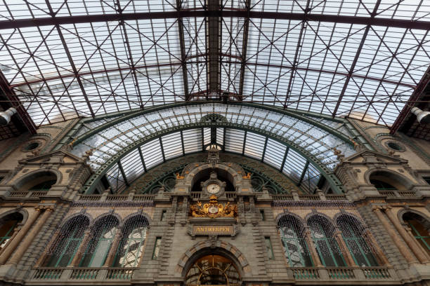 istock main hall of Antwerp Central Station in art deco style 1089497636