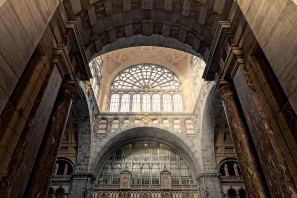 istock main hall of Antwerp Central Station in art deco style 1089497654