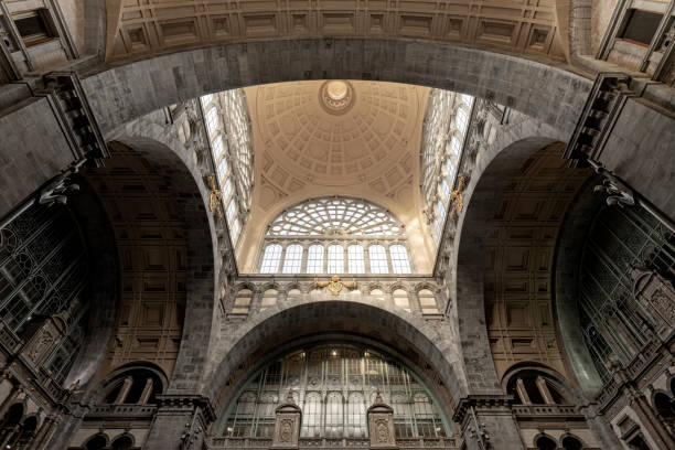 istock main hall of Antwerp Central Station in art deco style 1089497676