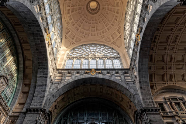 istock main hall of Antwerp Central Station in art deco style 1089497752