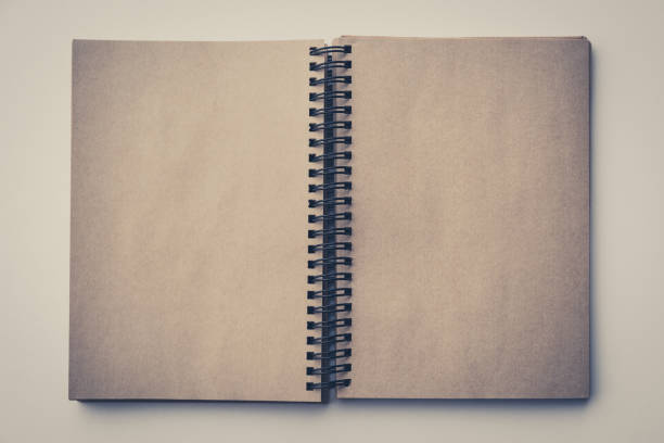 istock empty book, open book with blank pages retro look 1089499138
