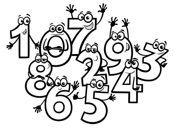 Color Silly Numbers 45,200+ Funny Numbers Stock Illustrations, Royalty-Free Vector Graphics ...