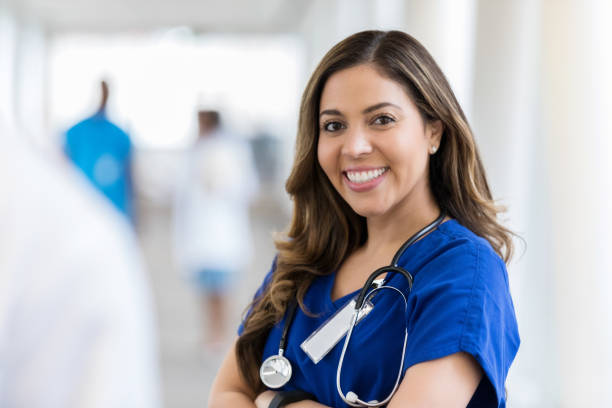 istock Portrait of confident nurse 1089509176