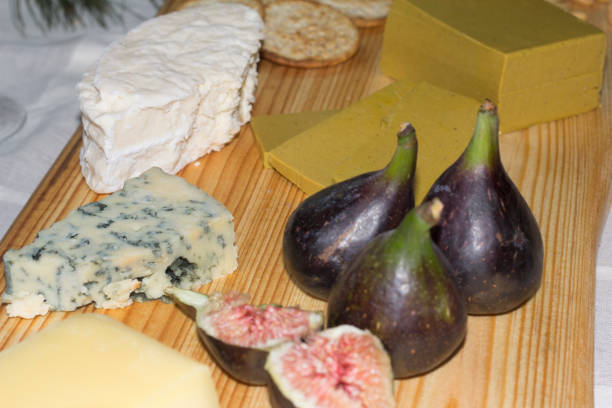 table for cheeses and tasting