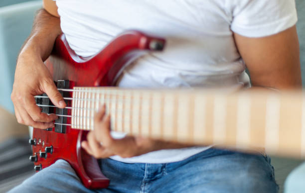istock Playing Bass Guitar 1089517410