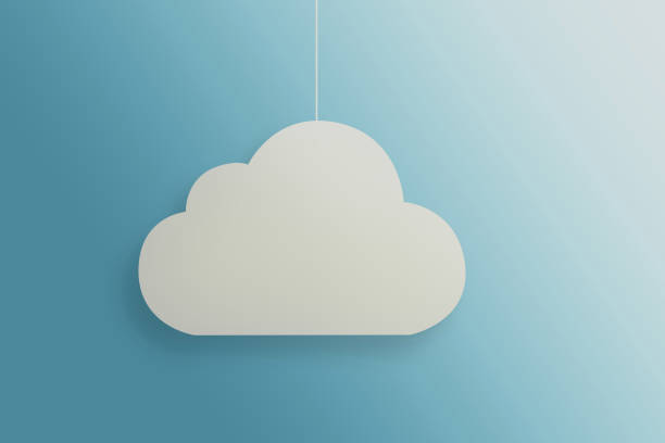 istock A view of a white cloud suspended on a thread on a blue 1089517470
