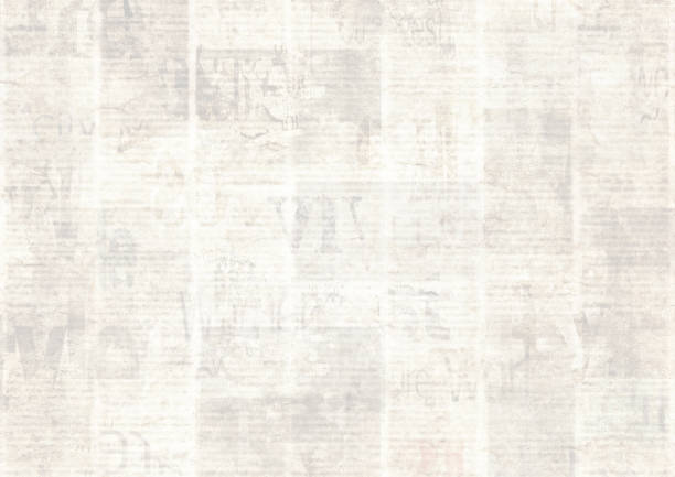 istock Newspaper with old grunge vintage unreadable paper texture background 1089519396