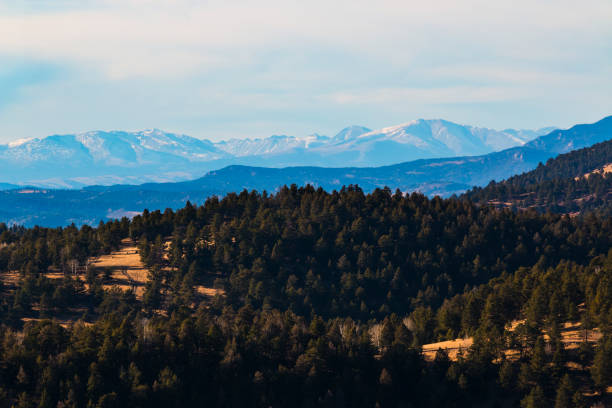 Historic mines, Little Grouse Mountain and the Collegiate Peak  Mountains providing backdrop for a beautiful old west setting.