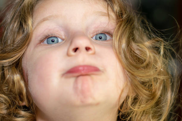 istock Little girl head shot 1089519810