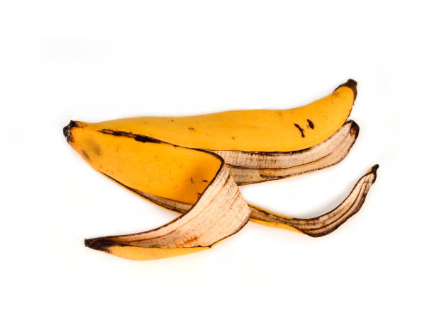 istock banana peel yellow bruised. 1089528050