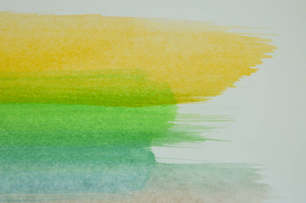 istock Multicolored abstract background. Watercolor painting. Design element. 1089529474