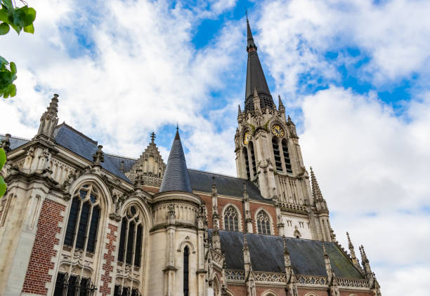 istock Historical church in the neo-Gothic style. 1089529900