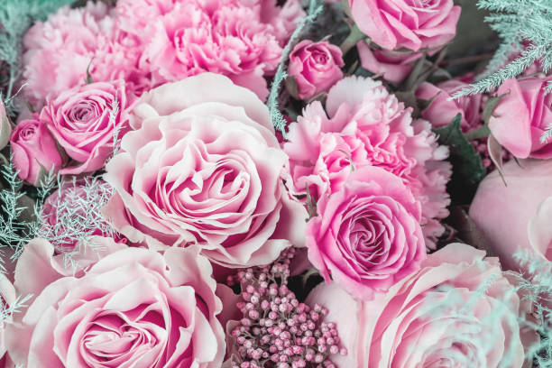 istock Flowers bouquet closeup. 1089535976
