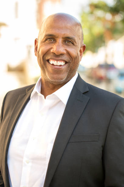 istock Mature African American casually dressed businessman smiling. 1089550980