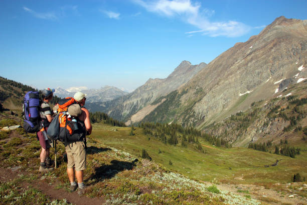 istock British Columbia Backcountry Hikers 1089560184