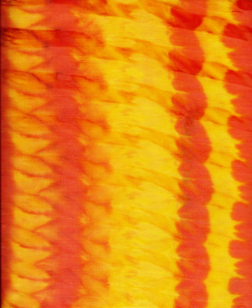istock Abstract hand painted red  yellow background with spots and waves 1089560266