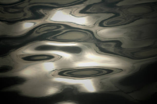 istock Water waves in the evening 1089567356