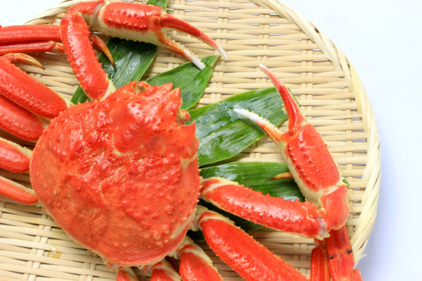 Boiled snow crab Boiled snow crab snow crab photos stock pictures, royalty-free photos & images