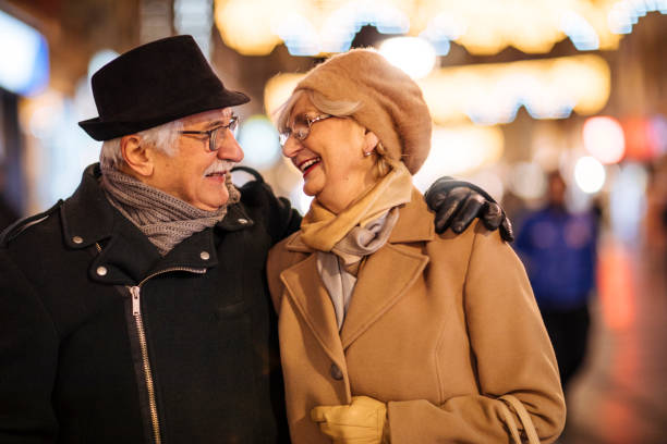 istock Elderly couple in the city 1089594918