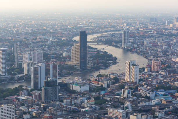 istock View of City on high tower 1089599564