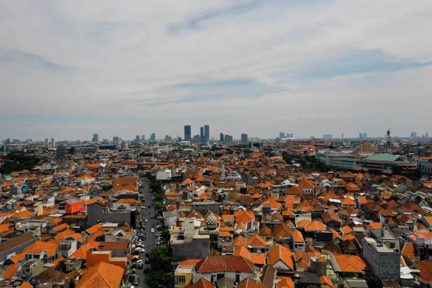 istock Surabaya capital city east java, indonesia 1089619622