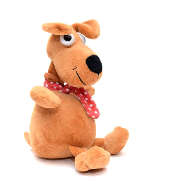 istock Toy funny dog on an isolated background 1089639736