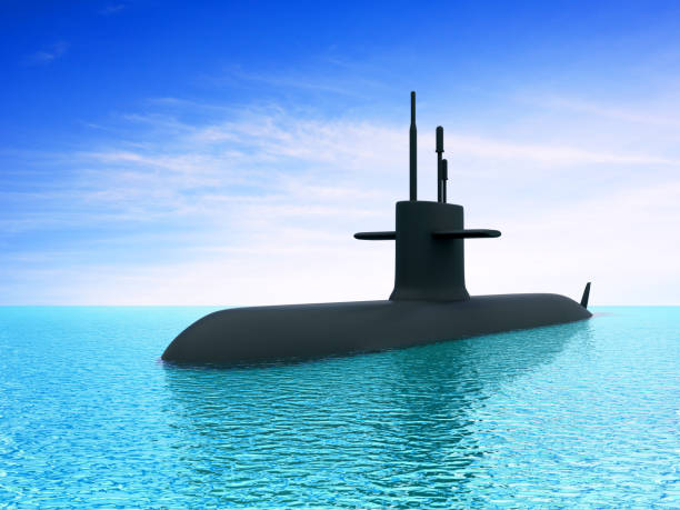 istock Submarine out of water 1089640448
