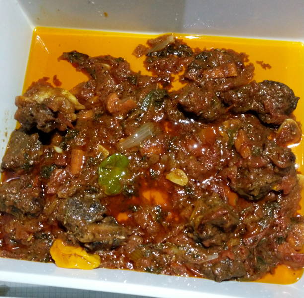 istock pepper with beef to eat alloco, an Ivorian specialty 1089642262