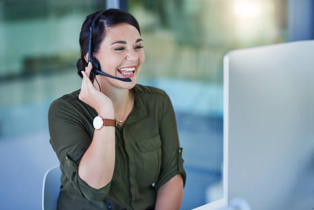 istock Sounds like she just made another sale 1089643820