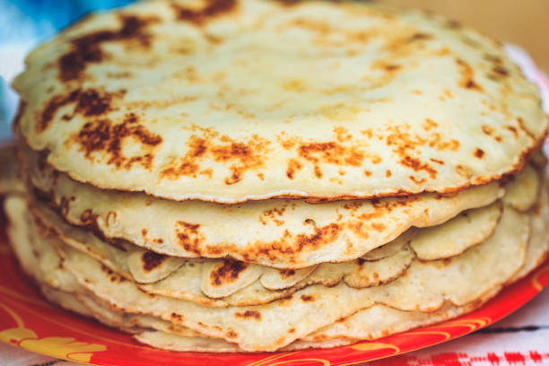 istock Traditional food pancakes for Shrovetide 1089655618