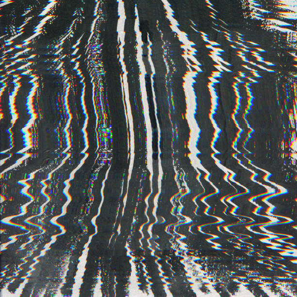 istock Abstract scanned digital pixel noise glitch background 1089696068