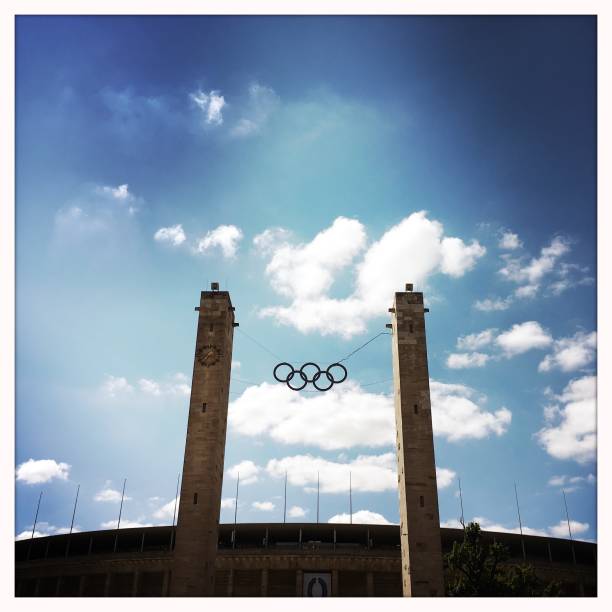Berlin, Germany - Circa June 2016: Olympiastadion (meaning Olympic Stadium)