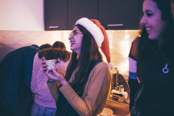 istock Friends having fun in the kitchen 1089701650