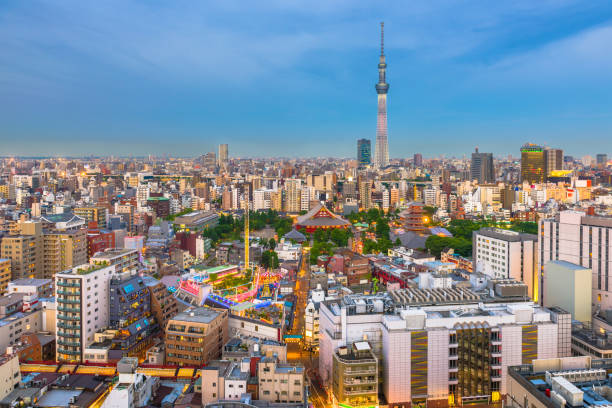 istock Tokyo, Japan Skyline from Asakusa 1089715306