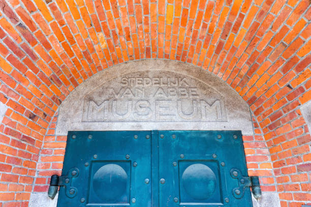 Eindhoven, Netherlands - July 16, 2018; exterior of the Van Abbemuseum, a museum of modern and contemporary art
