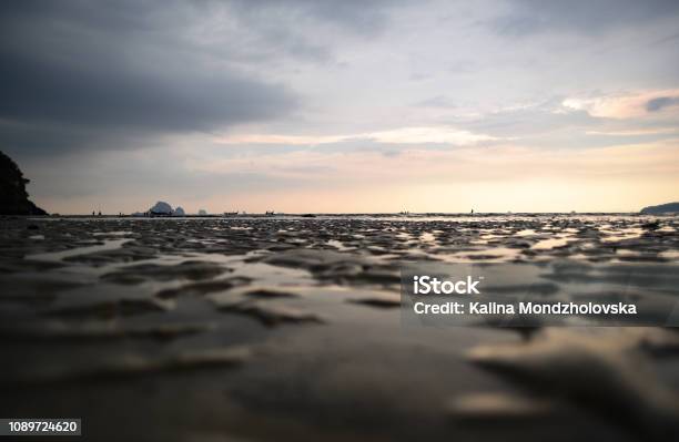 Low Tide At Noppharathara Beach Stock Photo - Download Image Now - Ao Nang, Beach, Beauty