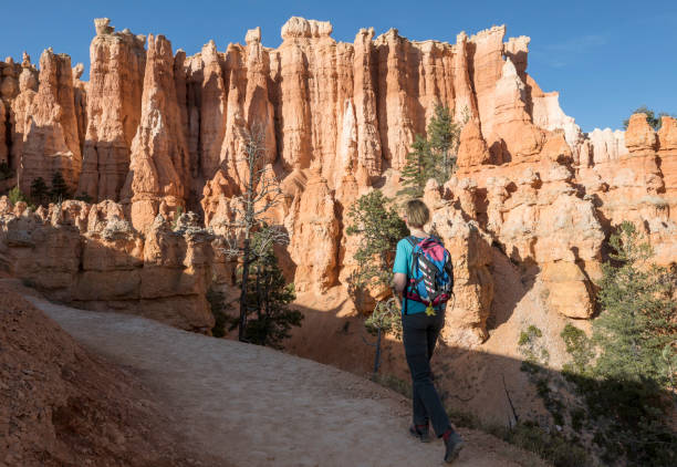 istock Late afternoon hiking at Bryce Canyon, Utah. 1089725510