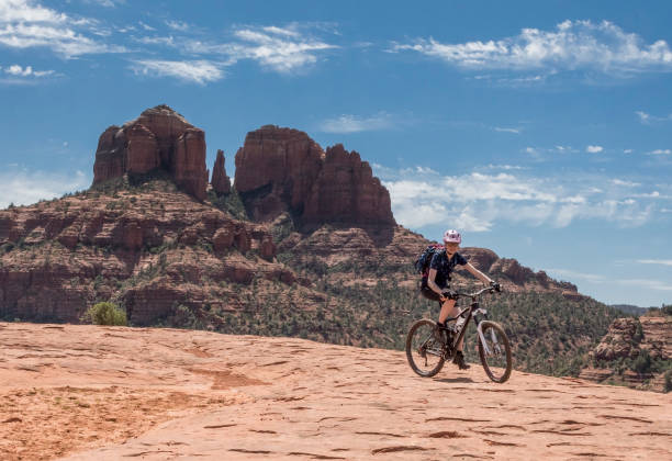 istock Mountainbiking at Red Rock County, Arizona. 1089742172