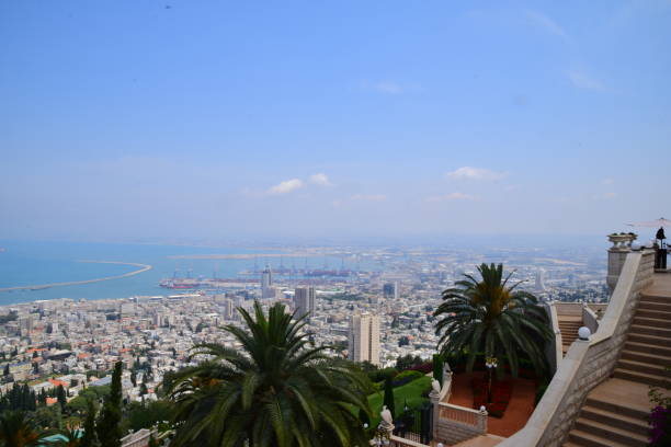 istock Baha i Gardens at Haifa, Haifa Hanging Gardens. 1089742238