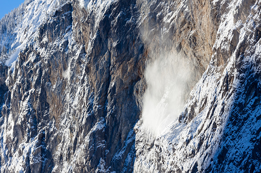 Switzerland's Cold Snowfall mountain