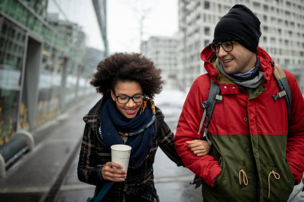 istock Couple on the street 1089758468