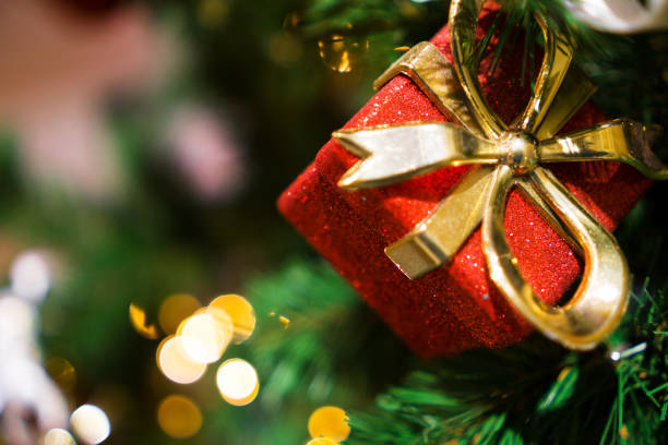 istock Decorated Chrismas Tree,Pine, New year, chrismas lighs closeup 1089771046