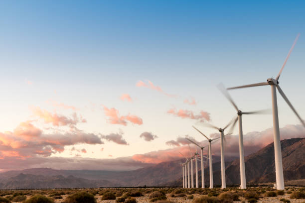 istock Palm Springs, California, Renewable Energy Wind Farm 1089775680
