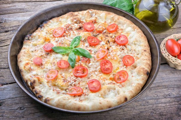 istock Italian margherita pizza closeup 1089775864