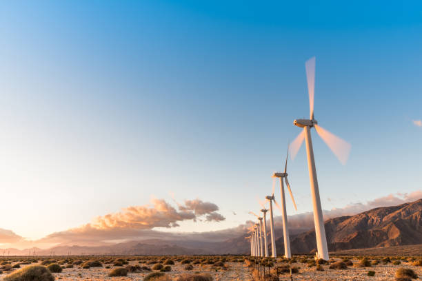 Palm Springs, California, Renewable Energy Wind Farm