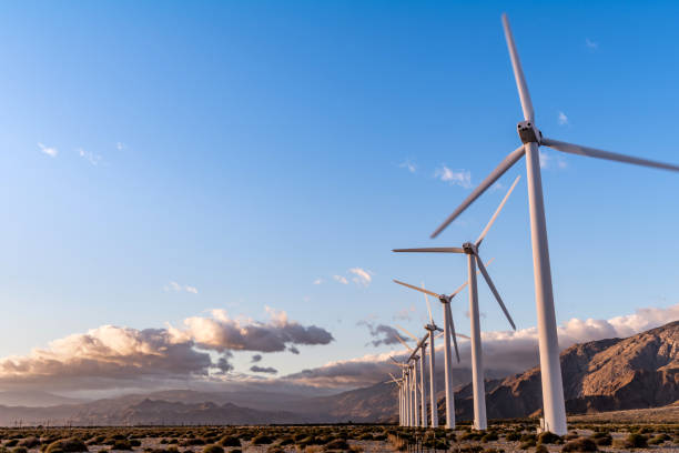istock Palm Springs, California, Renewable Energy Wind Farm 1089778924